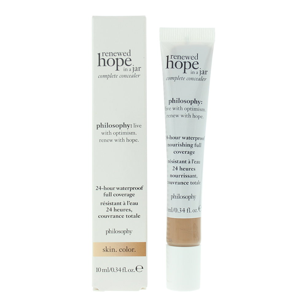 10011753-00101 Philosophy, Renewed Hope In A Jar, Waterdicht, Volledige dekking, Vloeibare concealer, 6,5, Gebruind, 10 ml - Afbeelding 1