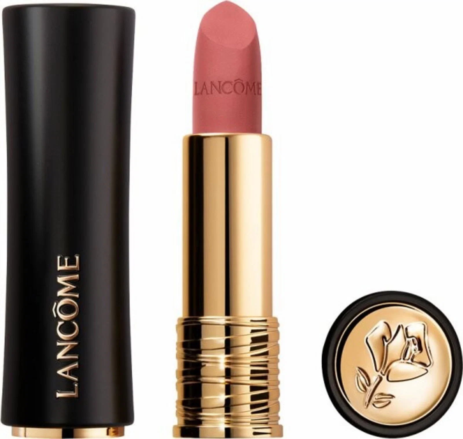 3614274196535-0-68edcbefe9856 Lancome, L'Absolu Rouge Drama Matte, Cream Lipstick, 274, French Tea, 3.4 g - Afbeelding 1
