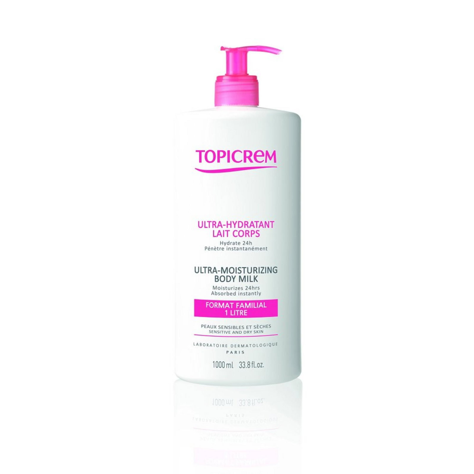 3700281702576-0-69e21ae6eab7d Topicrem, Ultra Hydratant, Lichaamsmelk, 1000 ml - Afbeelding 1