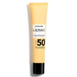 Lierac, Sunissime The Sun Velvety, Anti-veroudering, Vloeistof, Voor gezicht, SPF50+, 40 ml