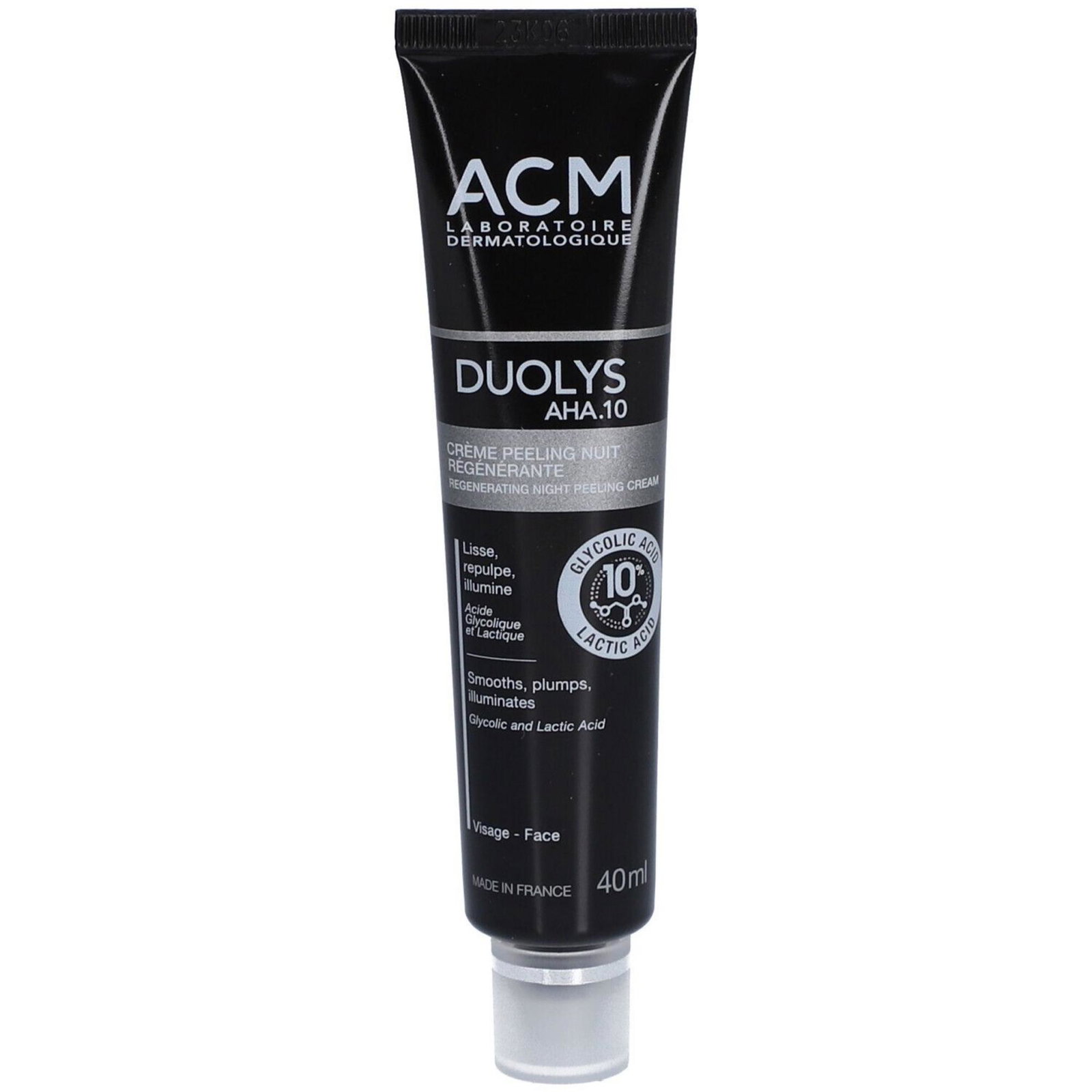 3760095254852-2-6976afb099559 Laboratoire ACM, Duolys, Schillen, Nacht, Room, Voor gezicht, 40 ml - Afbeelding 1
