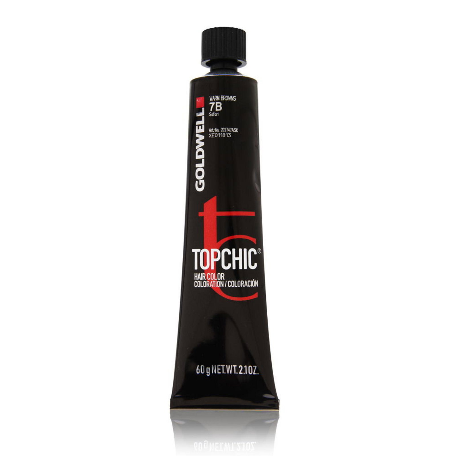 4021609000679-0-69cc24402bc45 Goldwell, TopChic, Permanente haarkleuring, 7B Safari, 60 ml - Afbeelding 1
