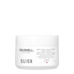 Goldwell, Dualsenses Silver 60 Sec, Haarbehandelingscrèmemasker, Tegen grijs, 200 ml