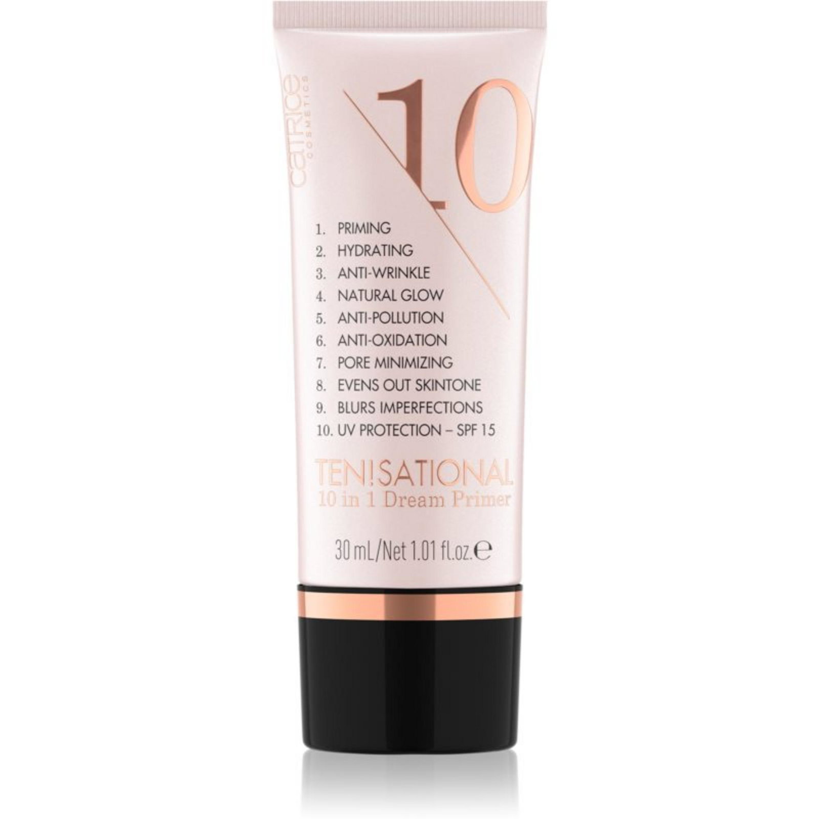 4059729222978-0-699d6d44bf954 Catrice, Ten!sational 10in1 Dream Primer, Multieffect, Foundation primer, 020, Warme karamel, 30 ml - Afbeelding 1