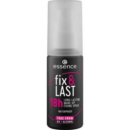 Essence, Fix & Last, Waterdicht, Make-up fixeerspray, 50 ml