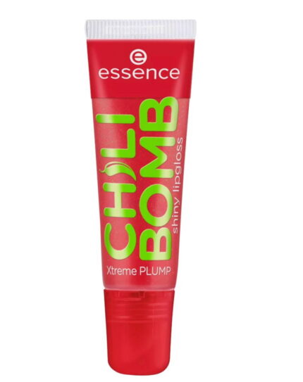 Essence, Chili Bomb, Opvullen, Lipgloss, 01, Strawberry Salsa, 10 ml