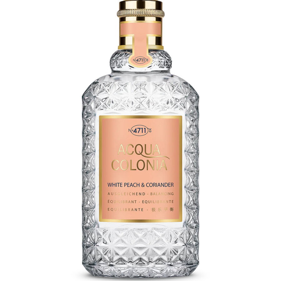 4711-acqua-colonia-white-peach-coriander-eau-de-cologne-unisex-100-ml-1774945872 4711, Acqua Colonia White Peach & Coriander, Eau de Cologne, Uniseks, 100 ml - Afbeelding 1