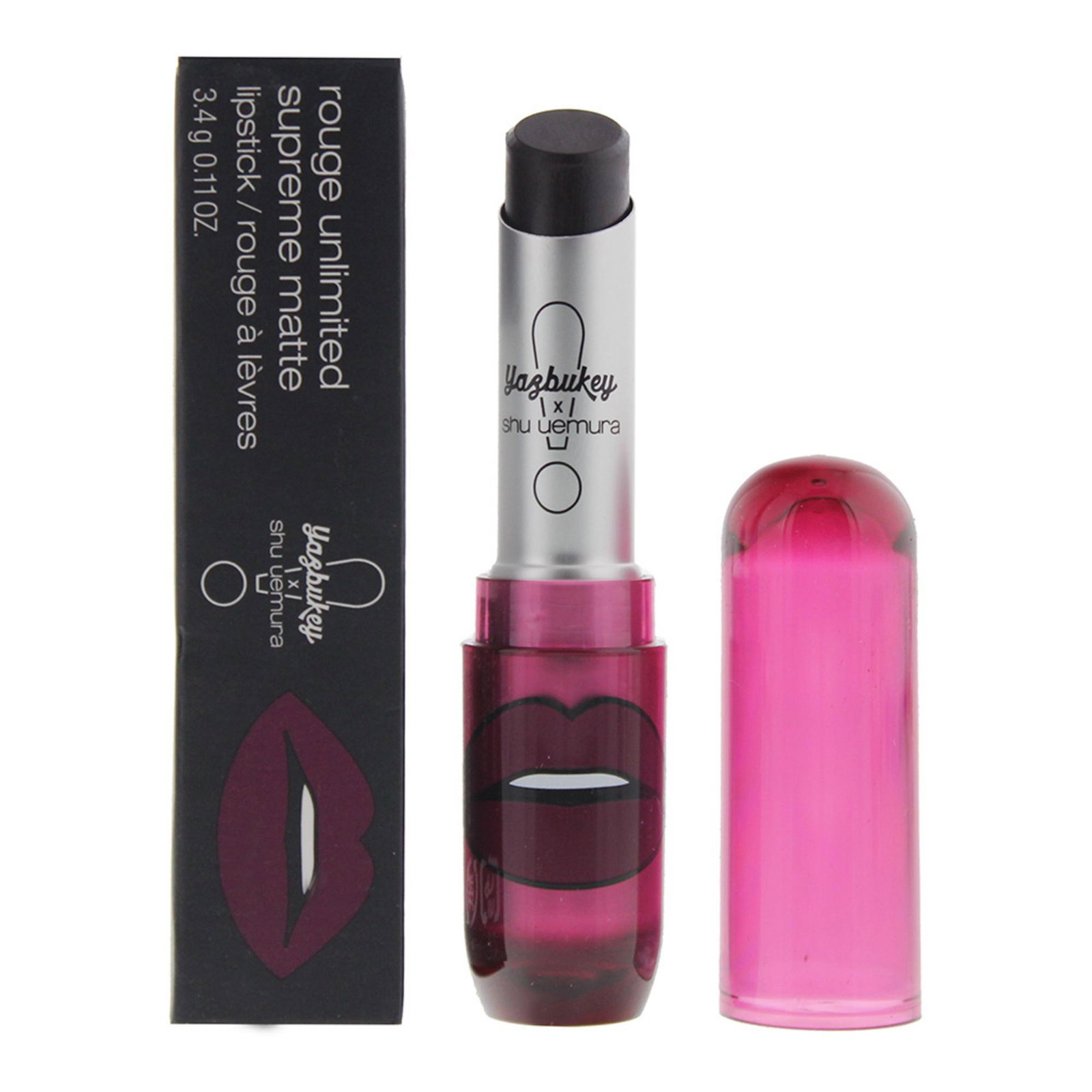 10026513-00101 Shu Uemura, Rouge Unlimited, Crèmelippenstift, Druivenjam, 3.4 g - Afbeelding 1