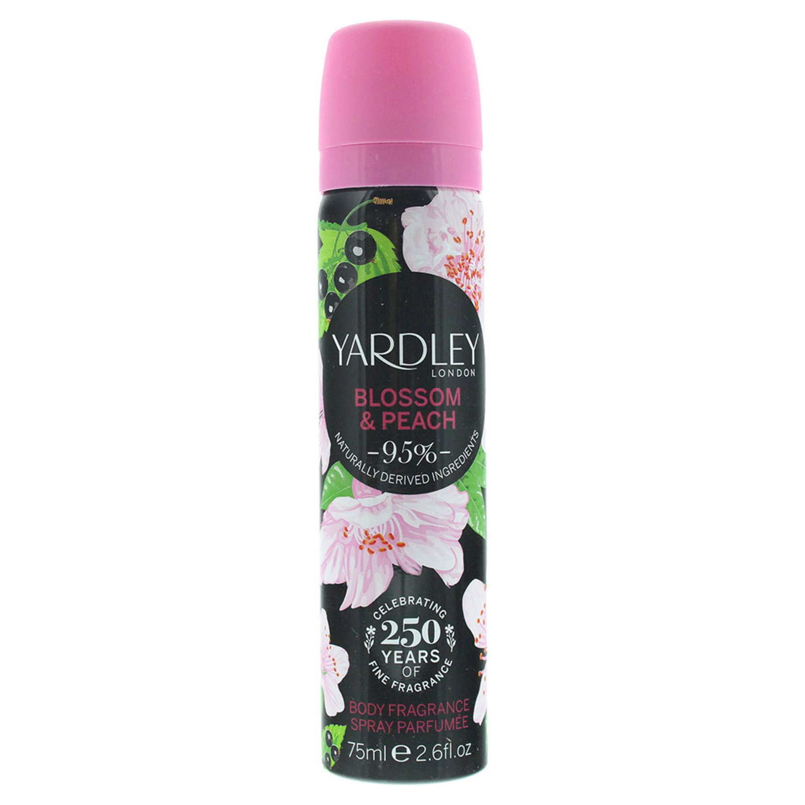 10022081-001 Yardley, Blossom and Peach, Geparfumeerde spray, Voor vrouwen, 75 ml - Afbeelding 1