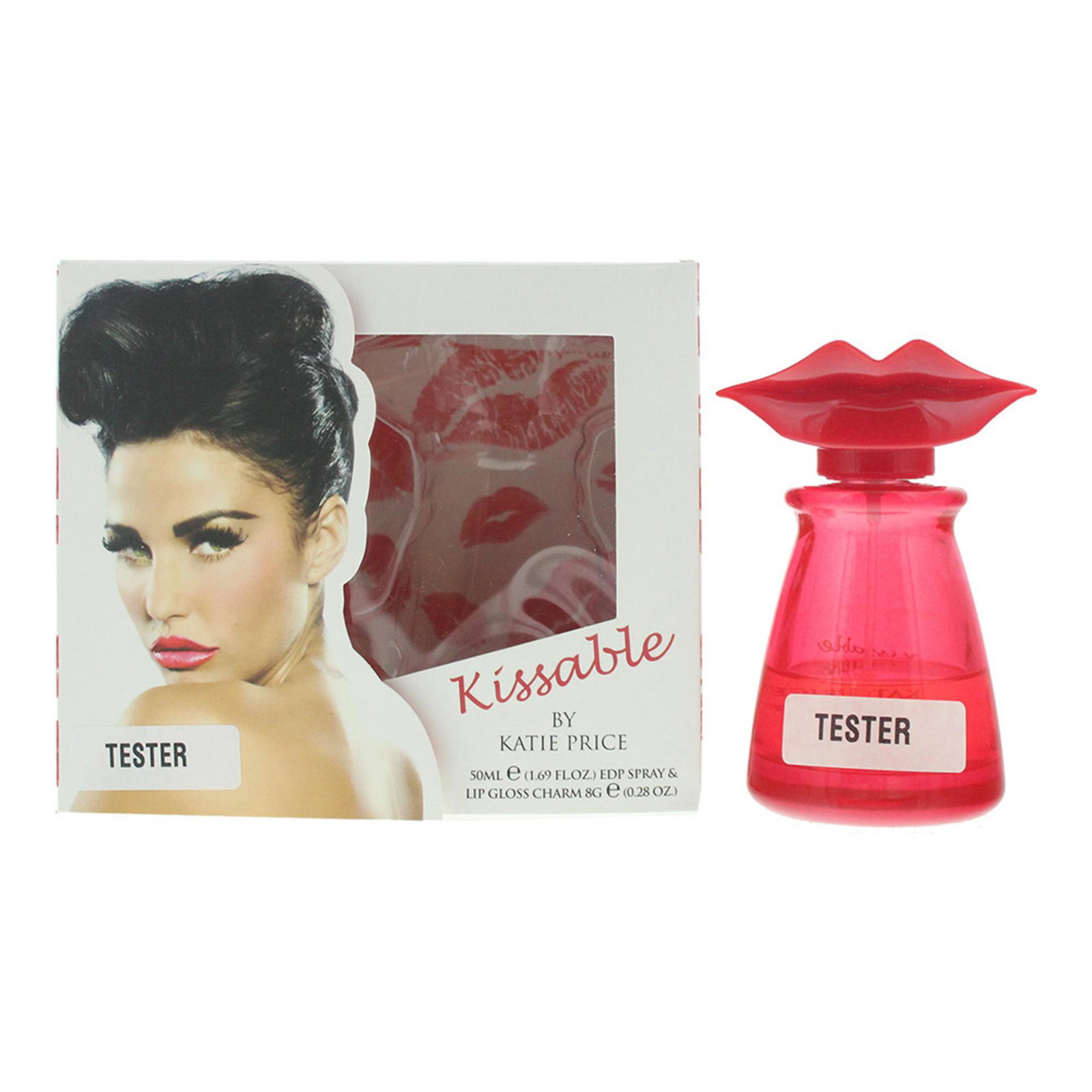 10003091-001 Katie Price, Kissable, Parfumwater, Voor vrouwen, 50 ml *Tester - Afbeelding 1