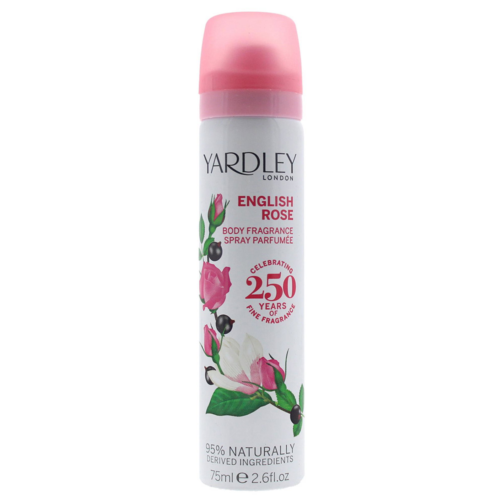 10002554-001 Yardley, English Rose, Geparfumeerde spray, Voor vrouwen, 75 ml - Afbeelding 1