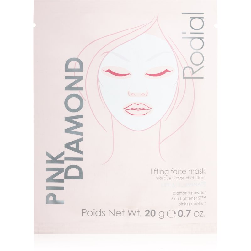5060725473515-68bc9c232719a Rodial, Pink Diamond, Hef, Gezichtsmasker, Gezicht, 20 g - Afbeelding 1