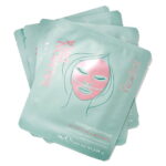 Rodial, Salmon DNA Hydrogel Face Mask, Hydraterend, Gelmasker, Voor gezicht, 4 st, 34 g
