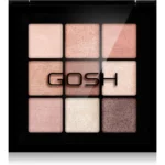 Gosh, Eyedentity, Oogschaduwpalet, 001, Wees eerlijk, 9 tinten, 8 g