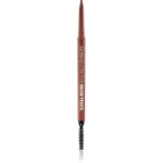 Gosh, Ultra Thin, Parfumvrij, Mat, Vloeibare wenkbrauwliner, 001, Bruin, 0.09 g