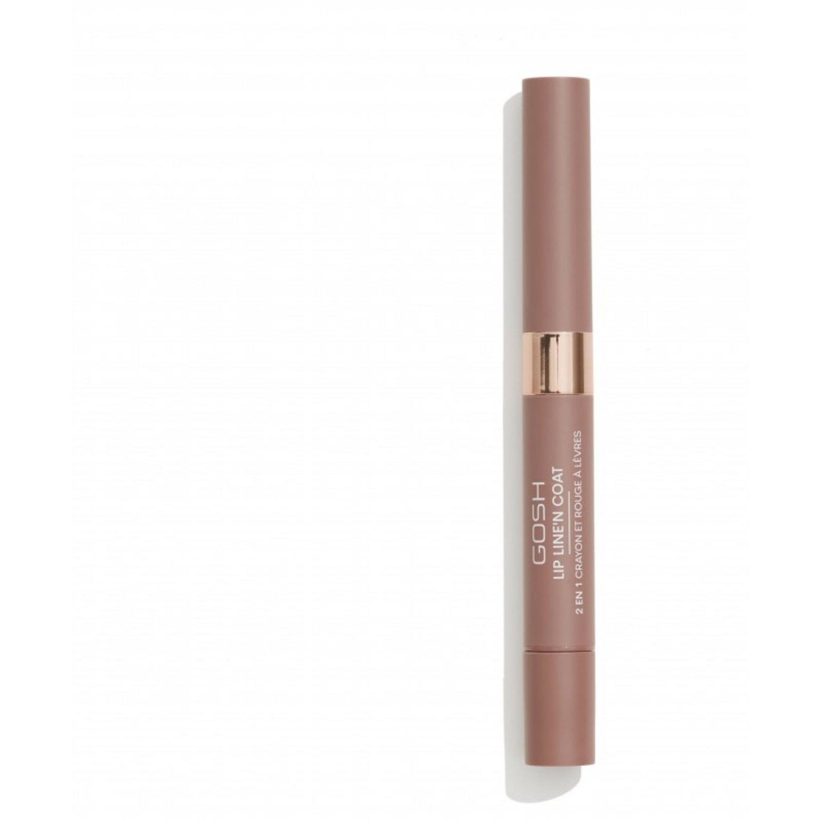 5711914191108-0-68fb0b5863711 Gosh, Line'n Coat, Lipliner & lipcoat 2-in-1, 002, Verbrande kaneel, 2 ml - Afbeelding 1
