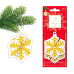 Aroma Car, Xmas 3D Snowflake, Cinnamon, Luchtverfrisser voor kamers