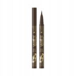 Eveline Cosmetics, Variete, Nauwkeurige eyelinerkwast, Vloeibare eyeliner, 02, Bruin, 4 ml
