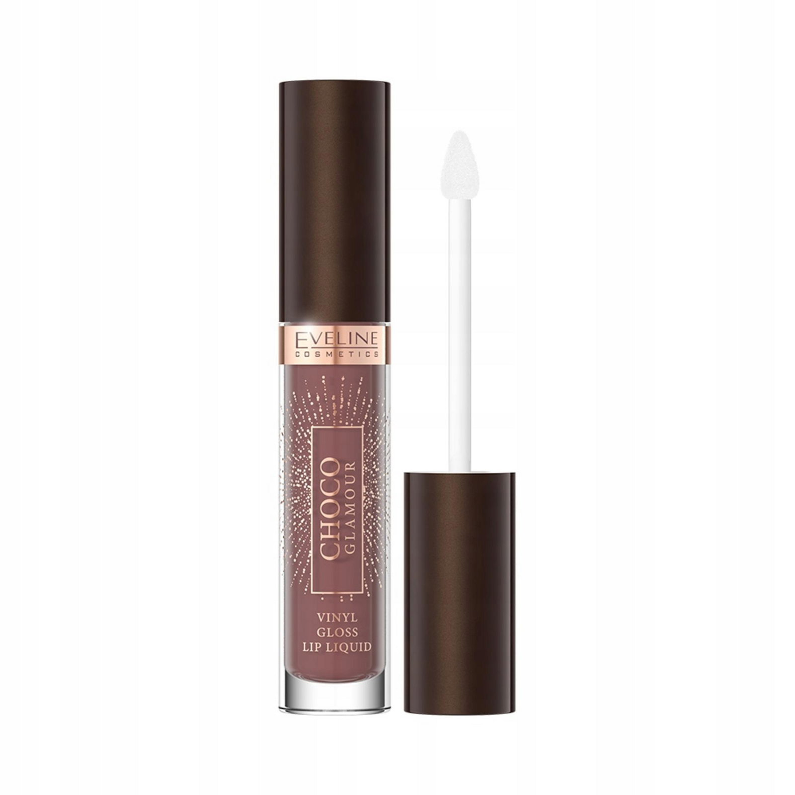 5903416058892-0-69af521f86794 Eveline Cosmetics, Choco Glamour, Lipgloss, 02, Deep Cherry Chocolate, 4.5 ml - Afbeelding 1