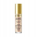 Eveline Cosmetics, Wonder Match, Vitamine C, Verlichtend, Vloeibare highlighter, 01, Voor gezicht, 4.5 ml