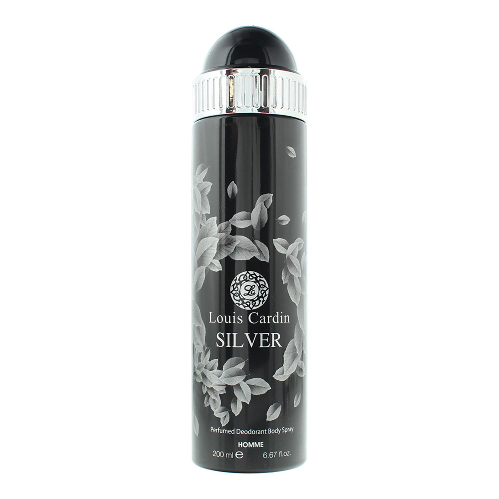 10049421-00101 Louis Cardin, Silver, Deodorantspray, Voor mannen, 200 ml - Afbeelding 1