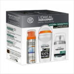 Travel Set L'Oreal Paris: Men Expert, Alcohol-Free, Hydrating & Regenerating, Day & Night, Cream, For Face, 50 ml + Men Expert, Alcohol-Free, Anti-Sweat, Deodorant Roll-On, For Men, 50 ml + Men Expert, Glycerin, Against Irritation, Shaving Foam, 50 ml - Afbeelding 2