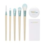 Brighter Tomorrow Set EcoTools: EcoTools, Pointed, Concealer Brush + EcoTools, Large, Eyeshadow Brush + EcoTools, Diffuse, Eyeshadow Brush + EcoTools, Precision, Highlighter Brush + EcoTools, Spoolie, Eyebrow Brush + Compact Mirror, Single-Sided + EcoTools, Brush Cannister - Afbeelding 3