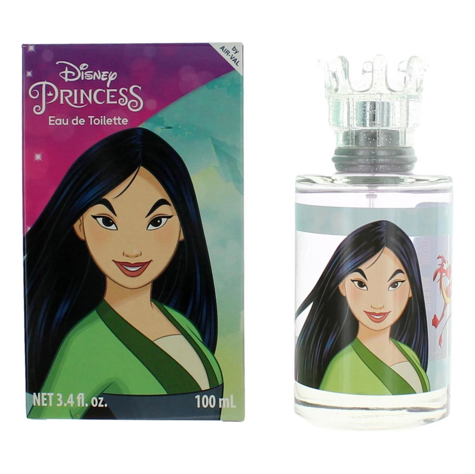 663350092776-0-69d7ba421c68d Disney, Princess Mulan, Eau de Toilette, Kinderen, 100 ml - Afbeelding 1