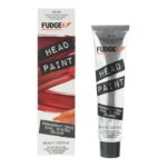 Fudge Professional, Head Paint, Drievoudige conditionering complex, Permanente haarkleuring, 55.26 Light Intense Violet Red Brown, 60 ml