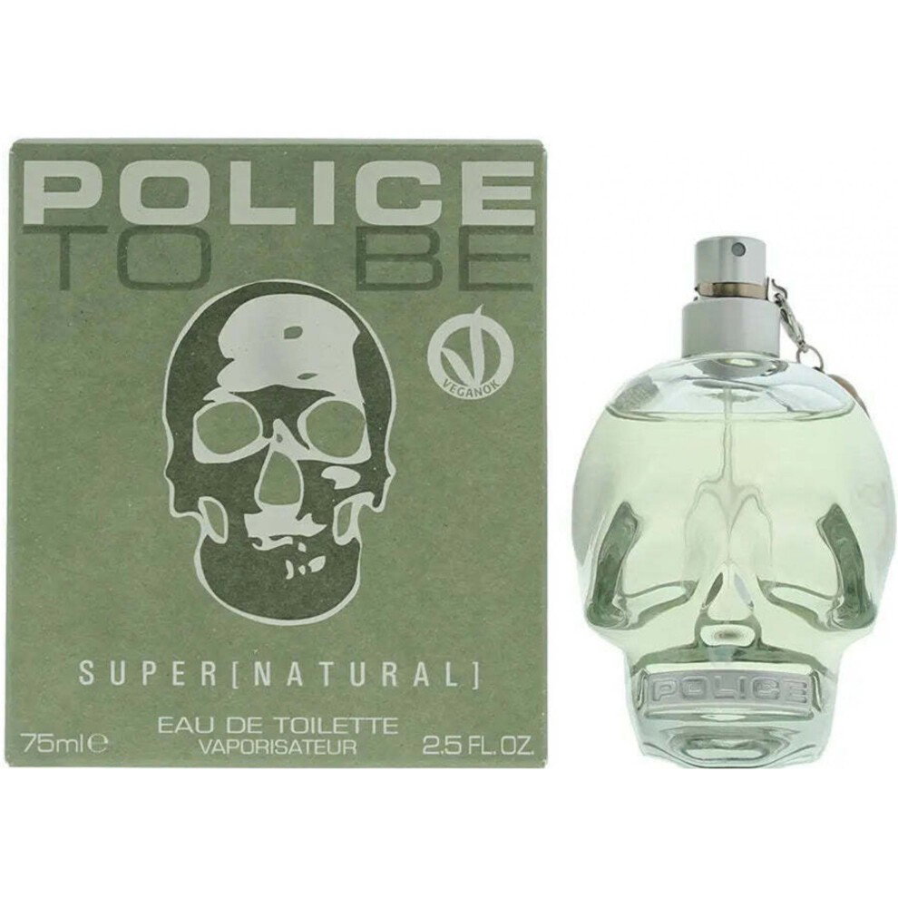 679602157100-68d663805fb71 Police, To Be Super Natural, Eau de Toilette, Uniseks, 75 ml - Afbeelding 1