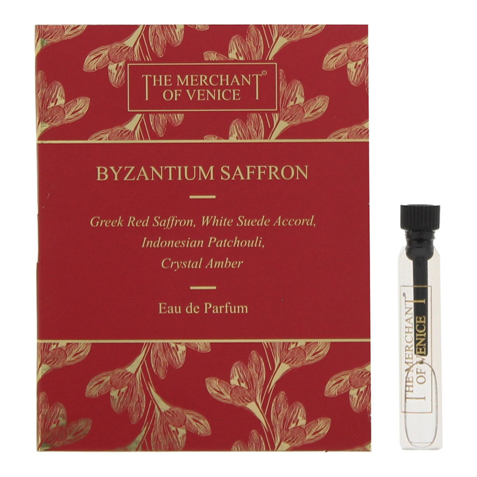 10036815-001 The Merchant Of Venice, Byzantium Saffron, Parfumwater, Uniseks, 2 ml Flesje - Afbeelding 1