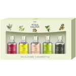 Set 4711: Acqua Colonia Lemon & Ginger, Eau De Cologne, Unisex, 8 ml + Acqua Colonia Lychee & White Mint, Eau De Cologne, Unisex, 8 ml + Acqua Colonia Lime & Nutmeg, Eau De Cologne, Unisex, 8 ml + Acqua Colonia Blood Orange & Basil, Eau De Cologne, Unisex, 8 ml + Acqua Colonia White Peach & Coriander, Eau De Cologne, Unisex, 8 ml