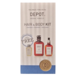 Set Depot: 100 Hair Cleansing No. 103, Pro-Vitamin B5, Hair Shampoo, For Hydration, 250 ml + 200 Hair Treatments No. 202, Botanical Complex, Hair Leave-In Conditioner, For Hydration, 100 ml + 600 Body Solutions No. 601, Botanical Complex, Cleansing, Classic Cologne, Body Wash, 50 ml