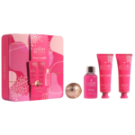 Set The Luxury Bathing Company: Sweet Vanilla & Almond Glaze, Cleansing & Refreshing, Shower Gel, For All Skin Types, 50 ml + Sweet Vanilla & Almond Glaze, Bath Bomb, 25 g + Sweet Vanilla & Almond Glaze, Hydrating & Softening, Body Cream, Daily, 50 ml + Sweet Vanilla & Almond Glaze, Moisturizing, Hand Cream, 50 ml