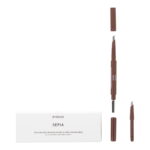 Byredo, All-In-One, Precisie, Dubbelzijdig, Wenkbrauwcrème potlood & borstel 2-in-1, 02, Sepia, 0.5 g