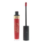 Max Factor, Lipfinity Velvet Matte, Vloeibare lippenstift, 025 Rode Luxe, 3.5 ml