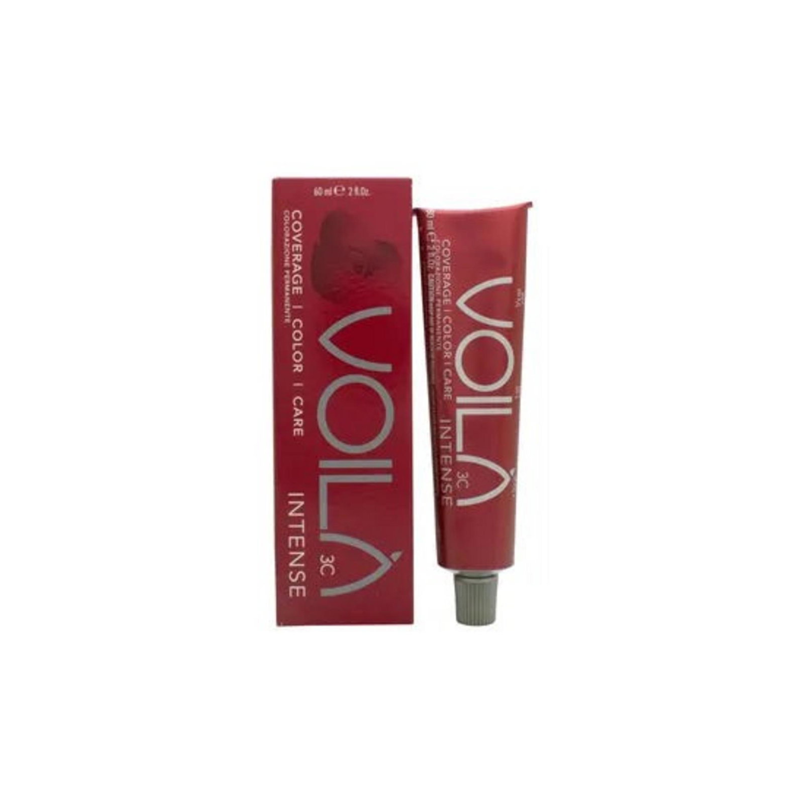 8007376011205-2-68e073ec11347 Intercosmo, Voila 3C Intense, Permanente haarkleuring, 8.34 Light Golden Copper Blonde, 60 ml - Afbeelding 1