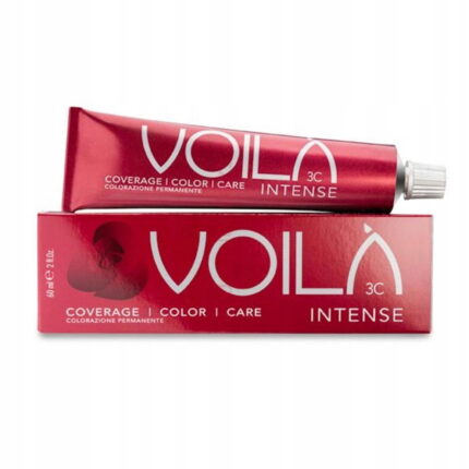 Intercosmo, Voila 3C Intense, Permanente haarkleuring, 7.4 Medium Copper Blonde, 60 ml