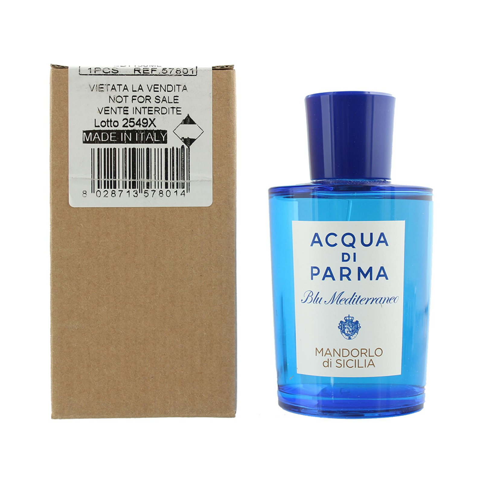 10017084-0 Acqua di Parma, Blu Mediterraneo - Mandorlo di Sicilia, Eau de Toilette, Uniseks, 150 ml *Tester - Afbeelding 1