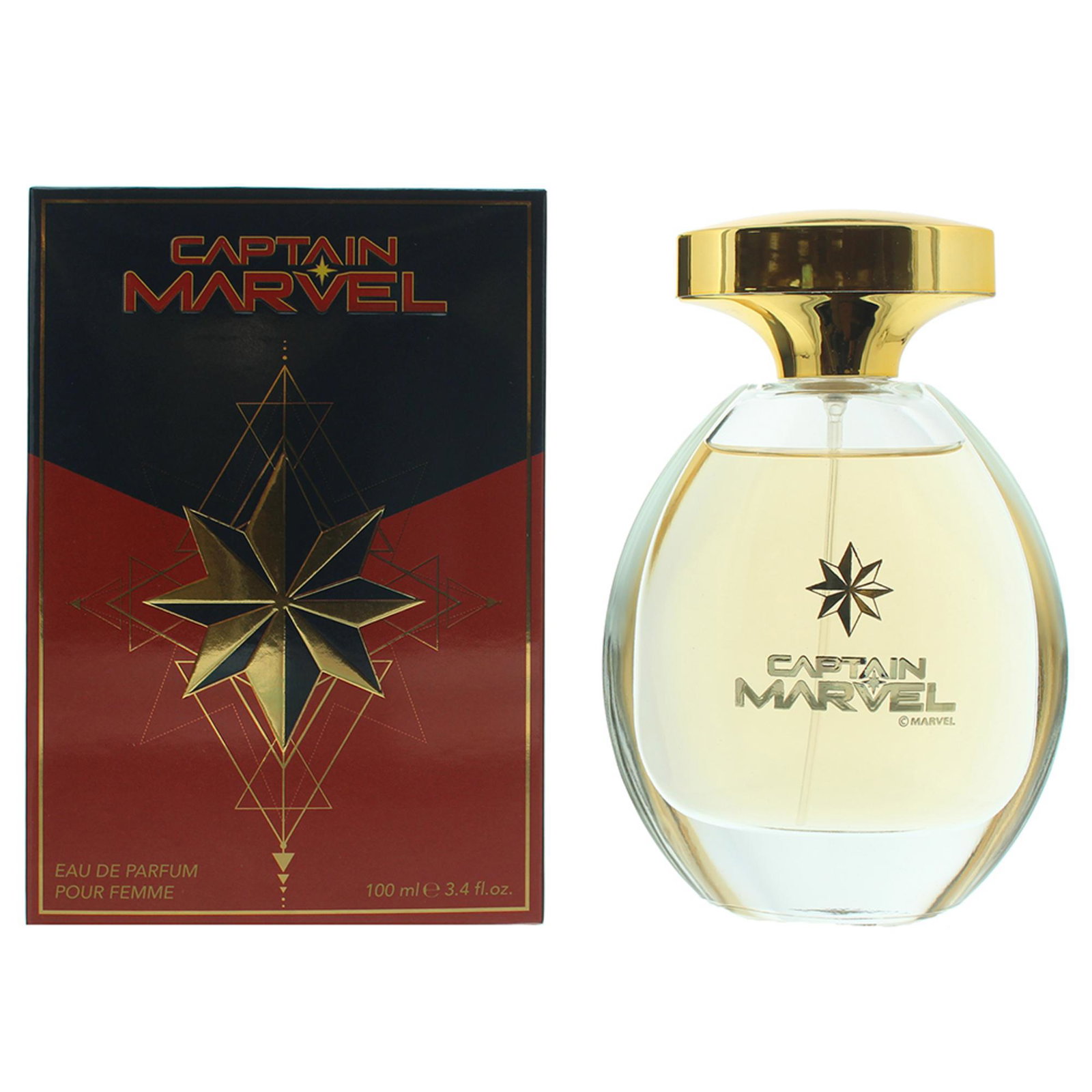 MRVCAPF0110002-101 Marvel, Captain Marvel, Parfumwater, Voor meisjes, 100 ml - Afbeelding 1