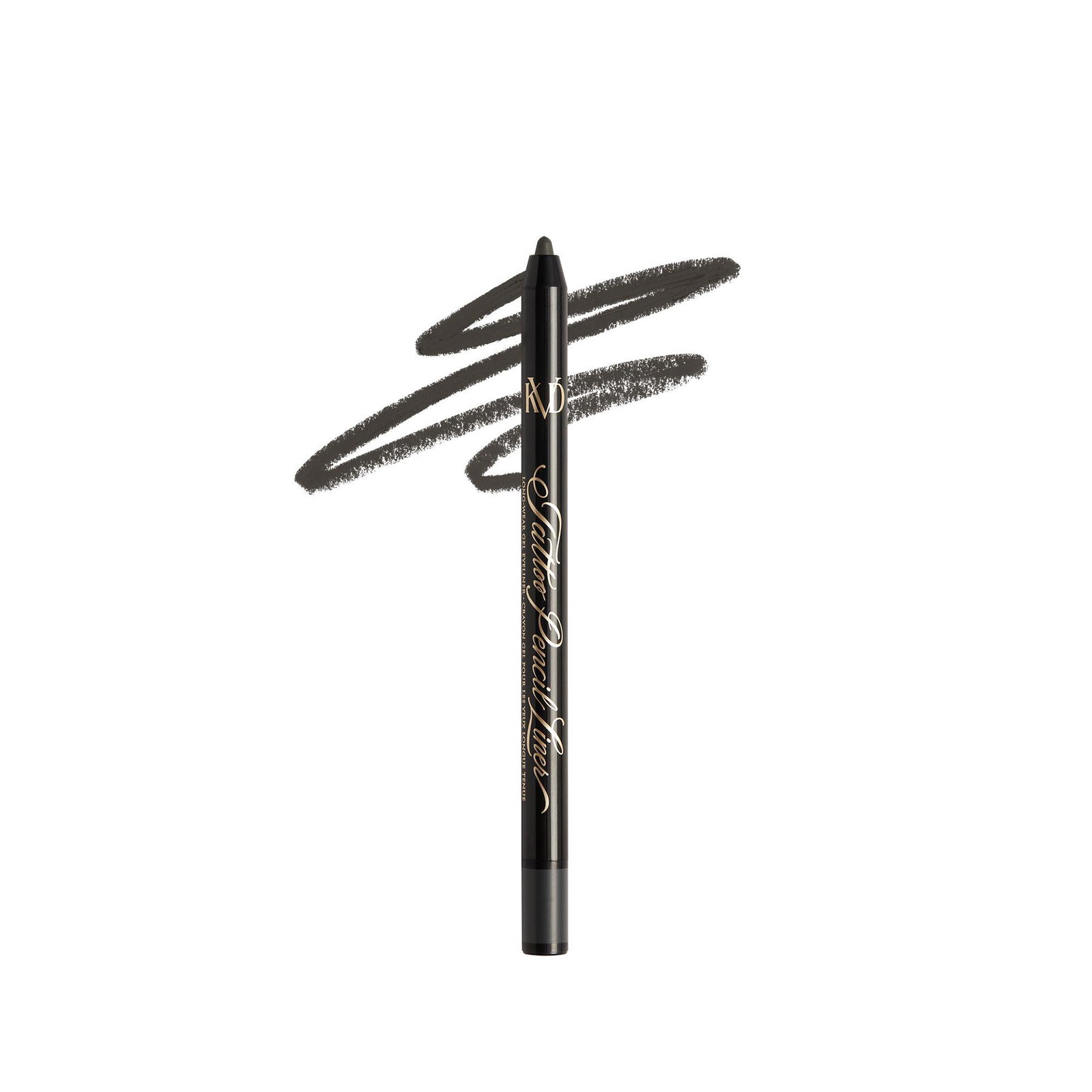 840026658133-0-6932e8e9ac44c Kat Von D, Tattoo, Gel, Gel potlood eyeliner, 50, Magnetite Gray, 0.5 g - Afbeelding 1