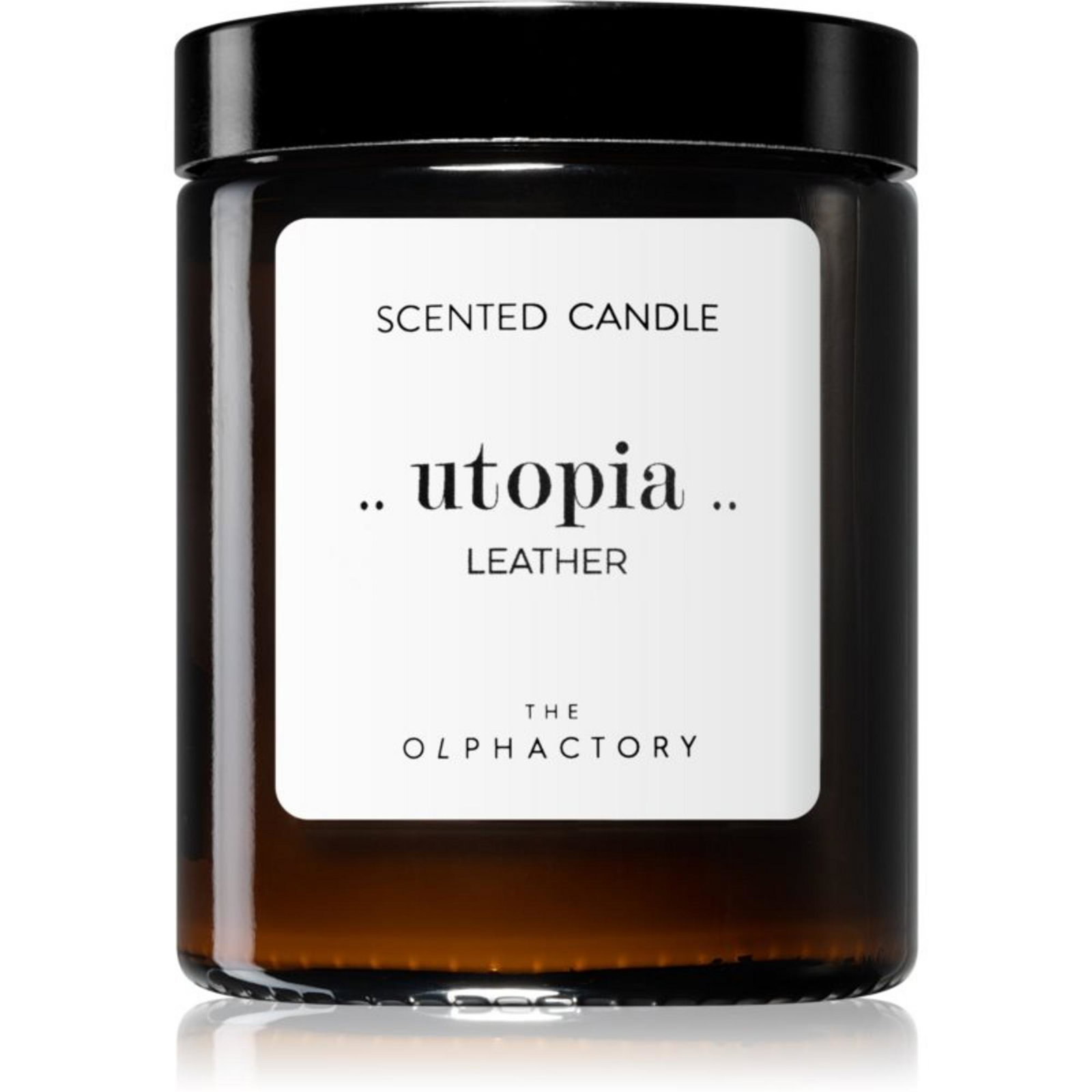 8435474426575-0-69d42382d1901 The Olphactory, Utopia Leather, Leather, Geurkaars, 135 g - Afbeelding 1