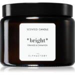 The Olphactory, Bright Orange & Cinnamon, Oranje, Geurkaars, 360 g
