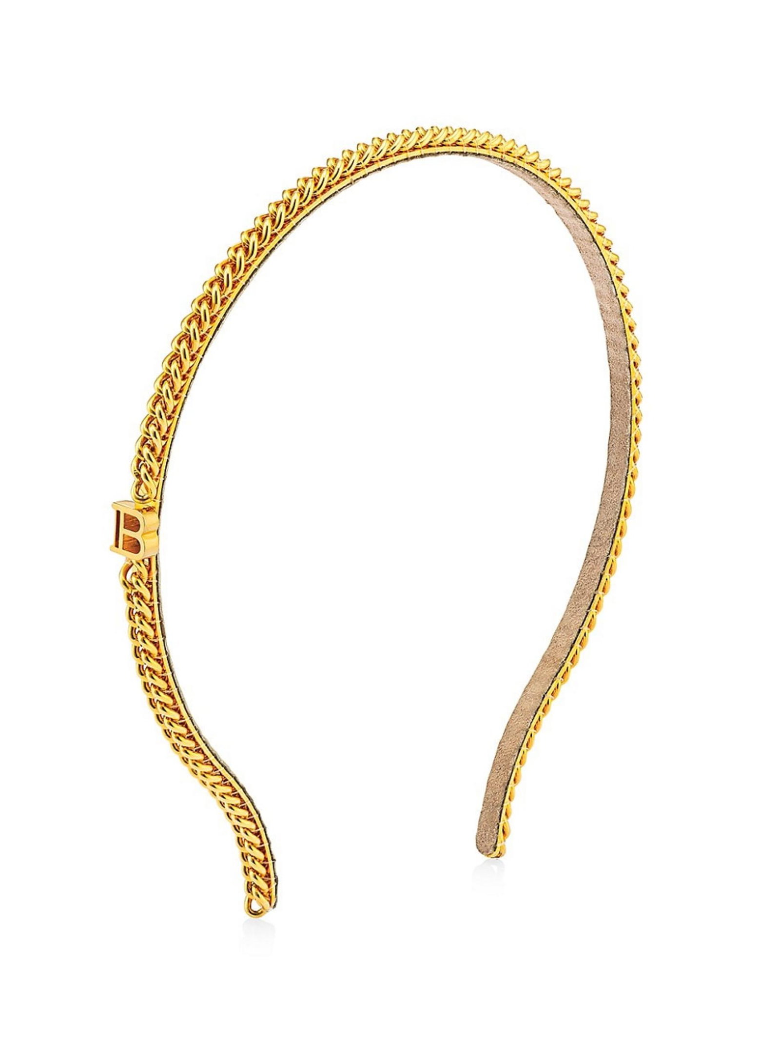 8720791752293-0-69e9d2ae9396b Balmain, Balmain, Haarband, Goud - Afbeelding 1