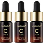 Set, Medicube, Deep Vita C, Verheldering, Tonic lotion, Voor gezicht & hals, 3 st, 30 g