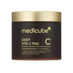 Medicube, Deep Vita C Glutathione Brightening Mask, Verheldering, Reinigingspads, 70 st