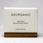 Georganic, Goat Milk Brightening, Verheldering, Room, Voor gezicht, 45 ml