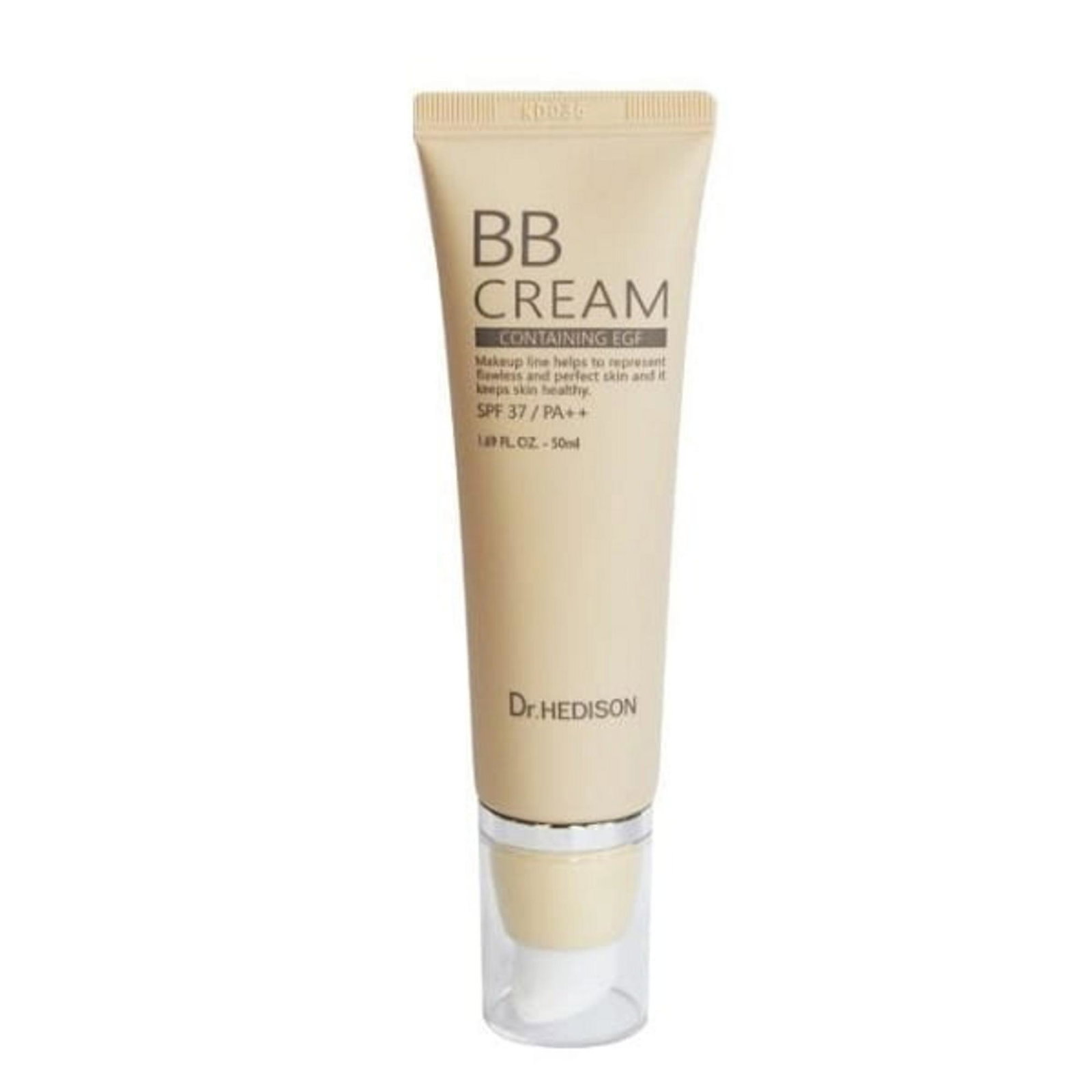 8809648490271-0-68e6b83972b06 Dr. Hedison, Dr. Hedison, EGF, Dekking, BB-crème, Licht medium, SPF 37, 50 ml - Afbeelding 1