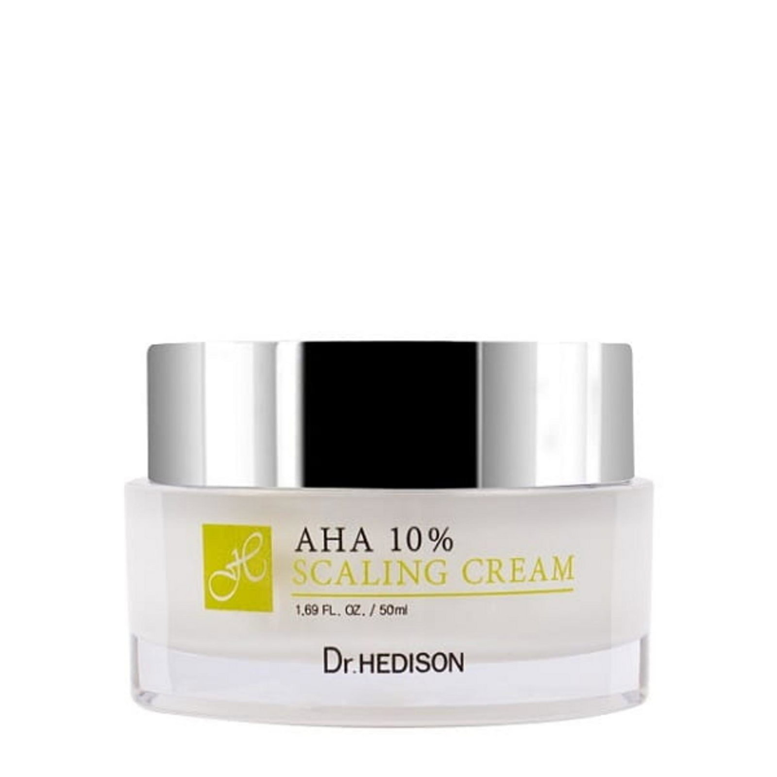 8809648492053-0-68e6bf412ff4f Dr. Hedison, Aha, AHA 10%, Schillen, Exfoliërende crème, 50 ml - Afbeelding 1