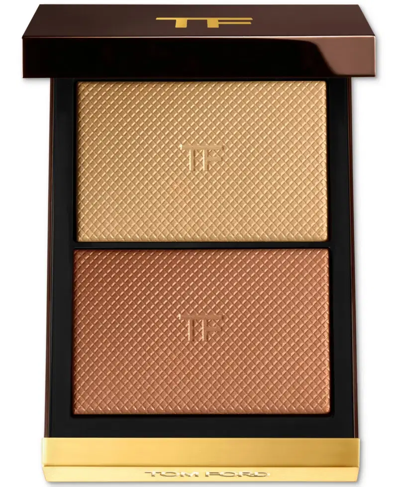 888066144186-0-69fc8822b0bab Tom Ford, Shade And Illuminate Tanlight Duo Highlighter, Helderheid, Blush highlighter compact, 2, 12 g - Afbeelding 1